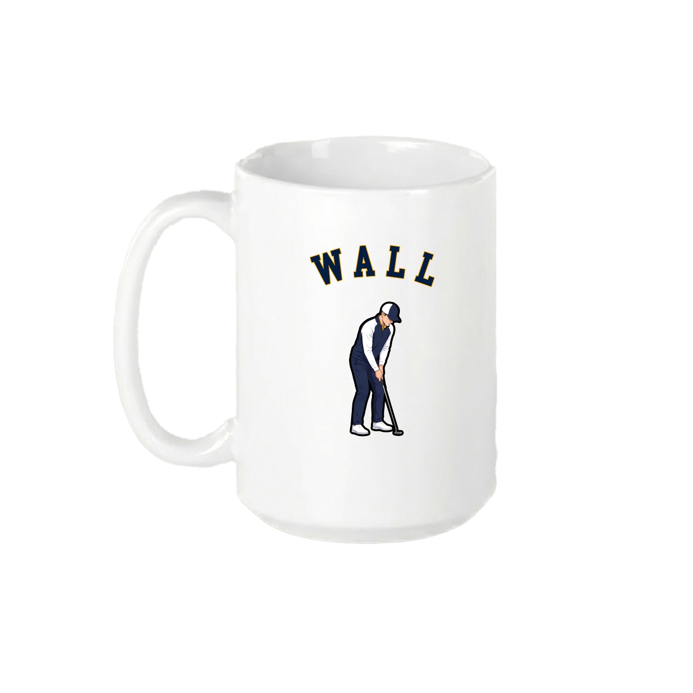 15oz Coffee Mug — Shirsey Arch in White