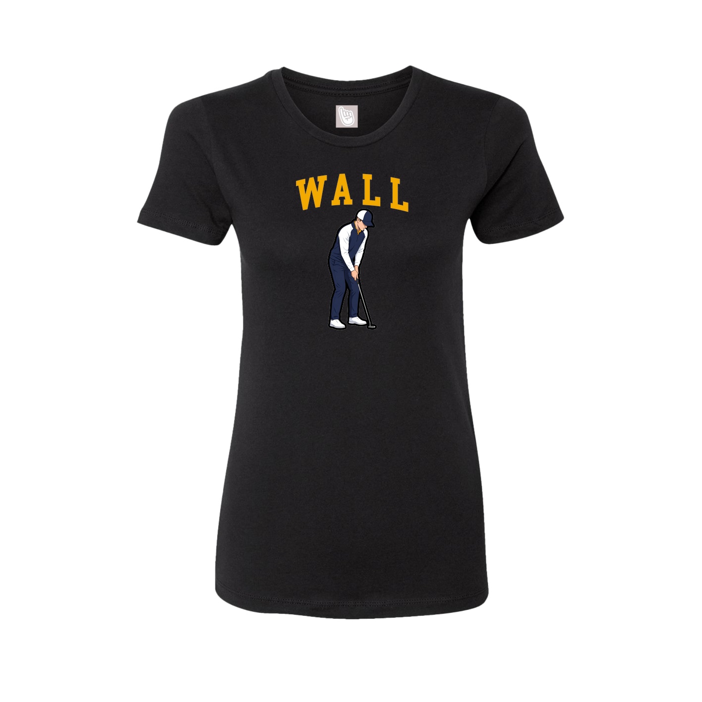 Fitted Women's Tee — Shirsey in Black