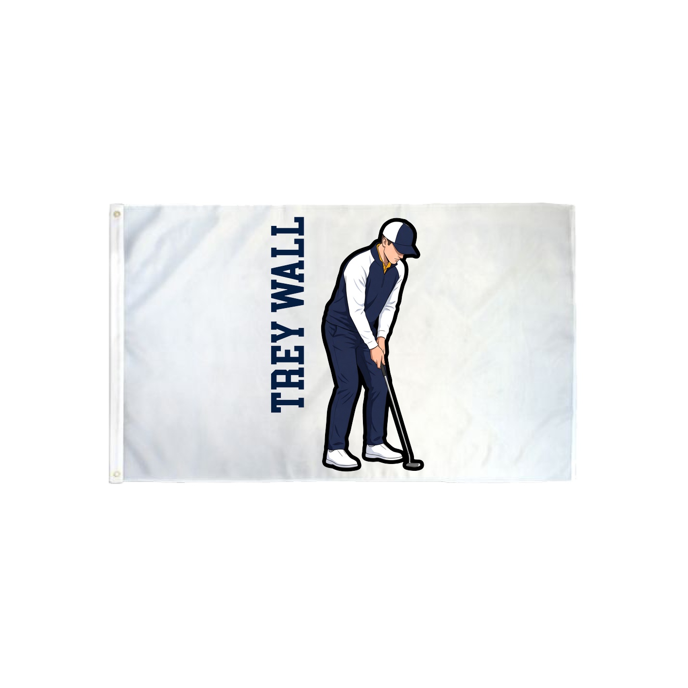 3x5 Flag — Name Vertical in Classic