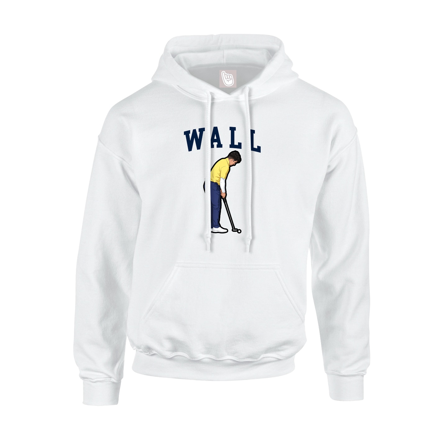 Hoodie — Shirsey in White