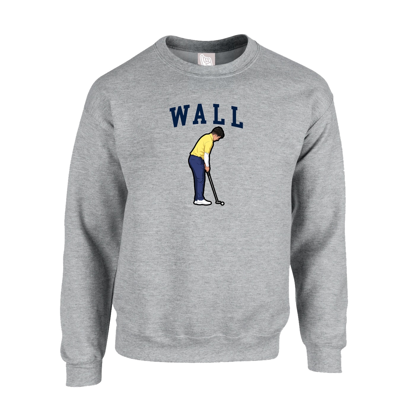 Fleece Crew — Shirsey in Grey