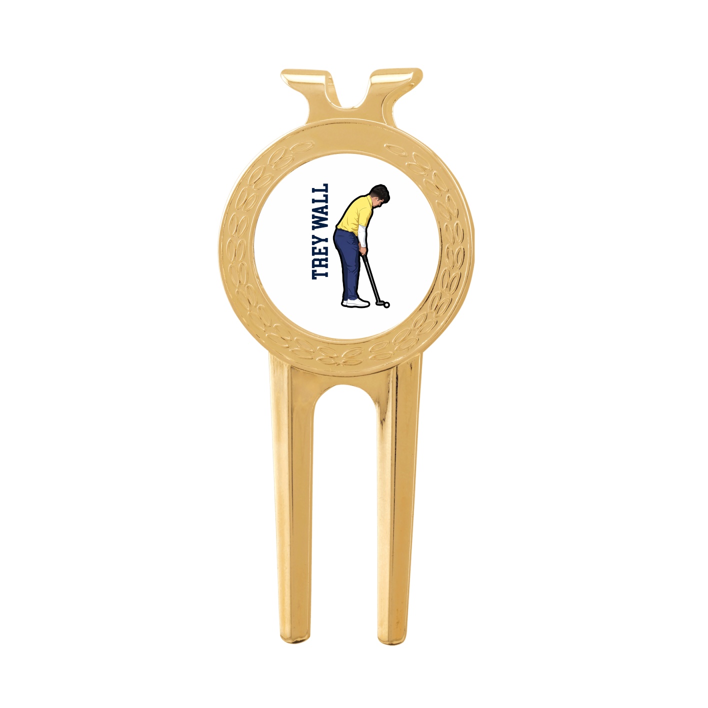 Divot Tool with Ball Marker — Name Vertical in Classic