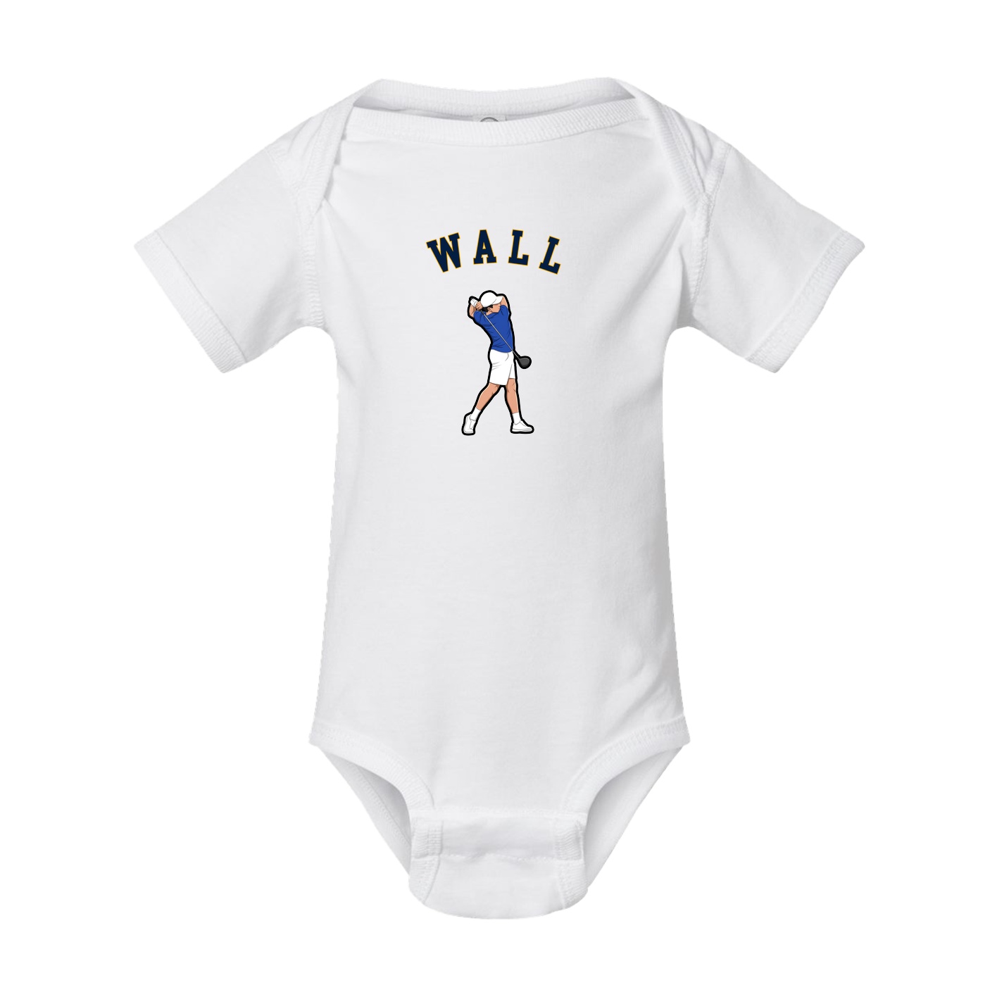 Baby Onesie — Shirsey Arch in White