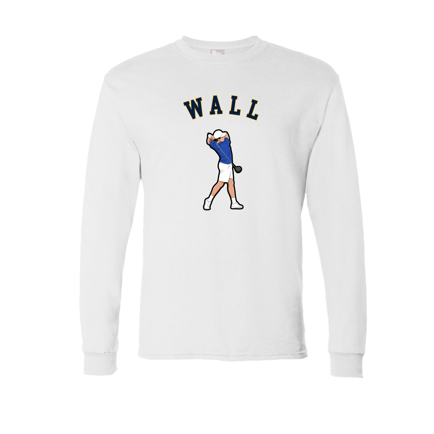 Long Sleeve Tee — Shirsey Arch in White
