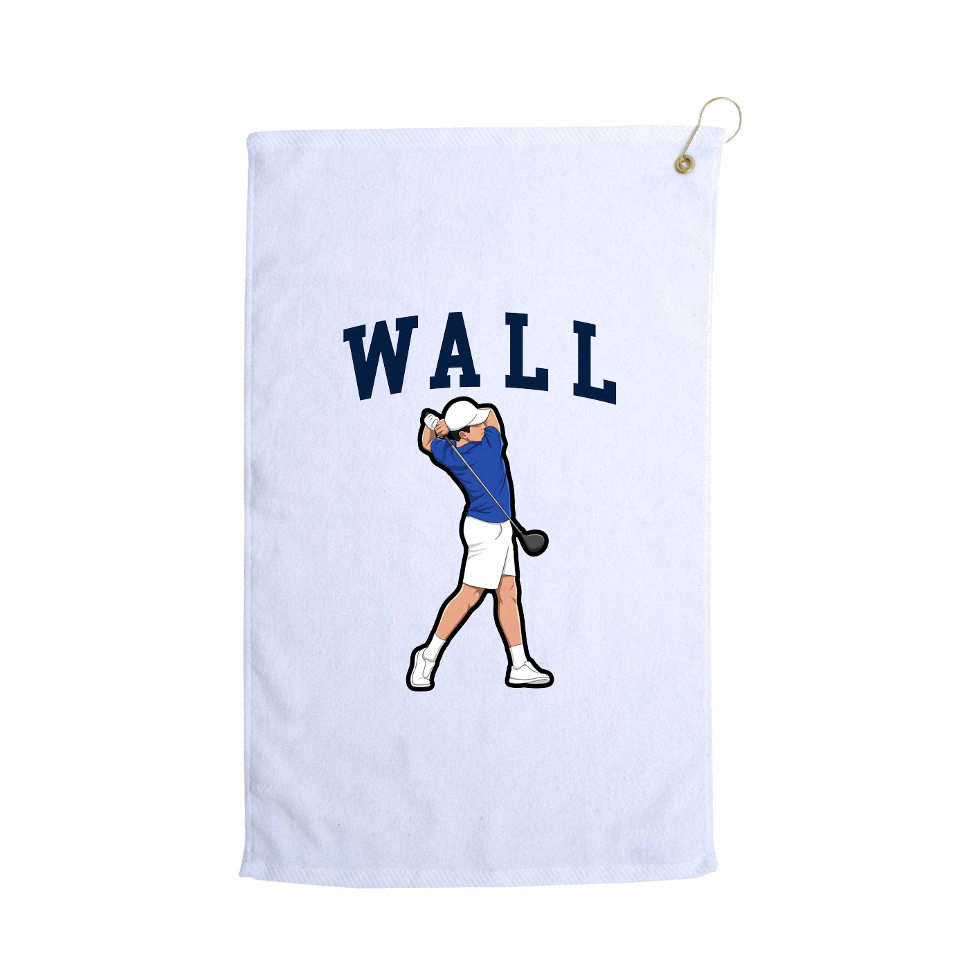 Golf Towel — Shirsey in White