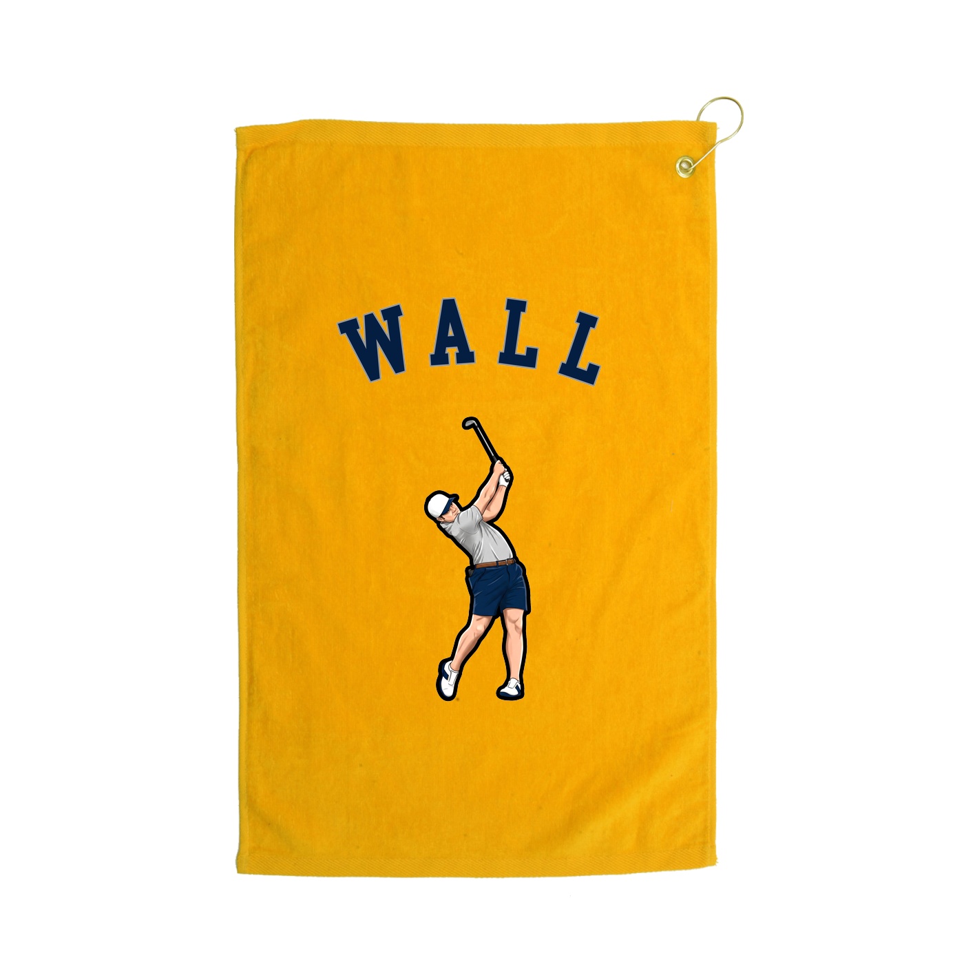 Golf Towel — Shirsey Arch in Gold