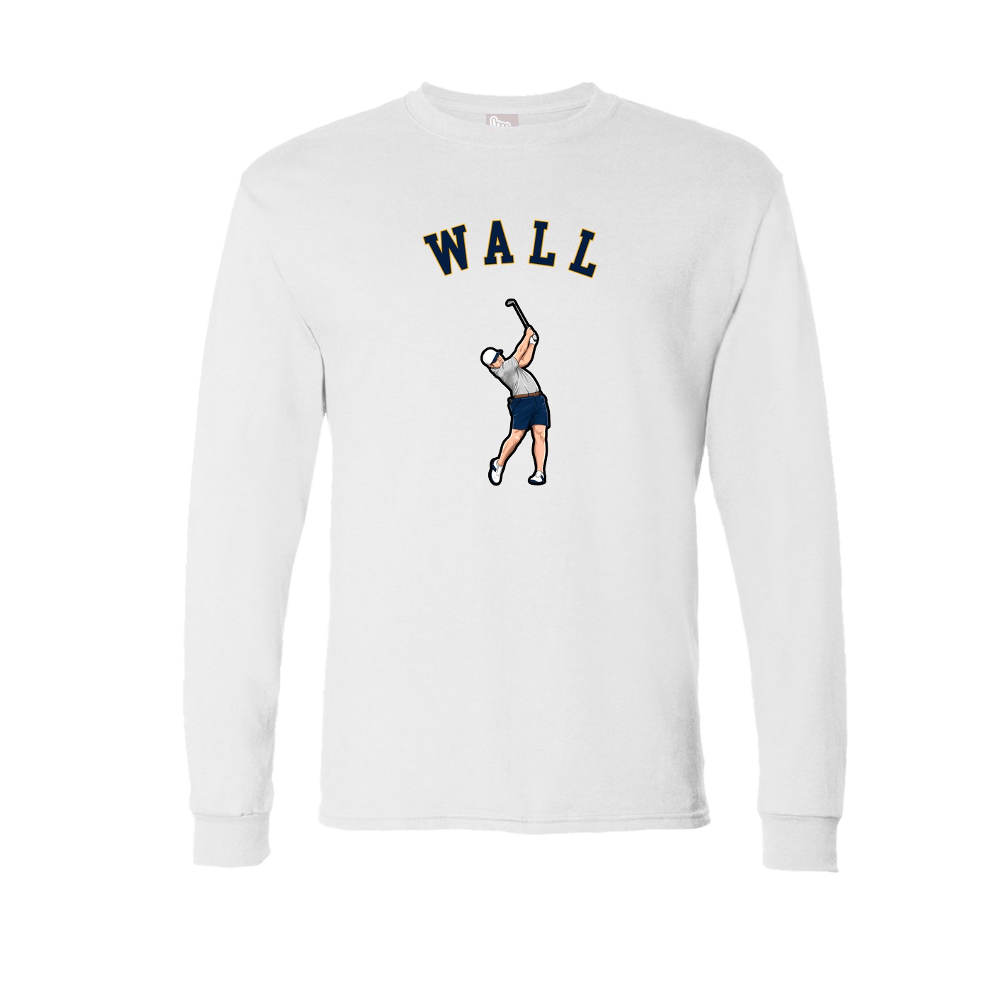 Long Sleeve Tee — Shirsey Arch in White