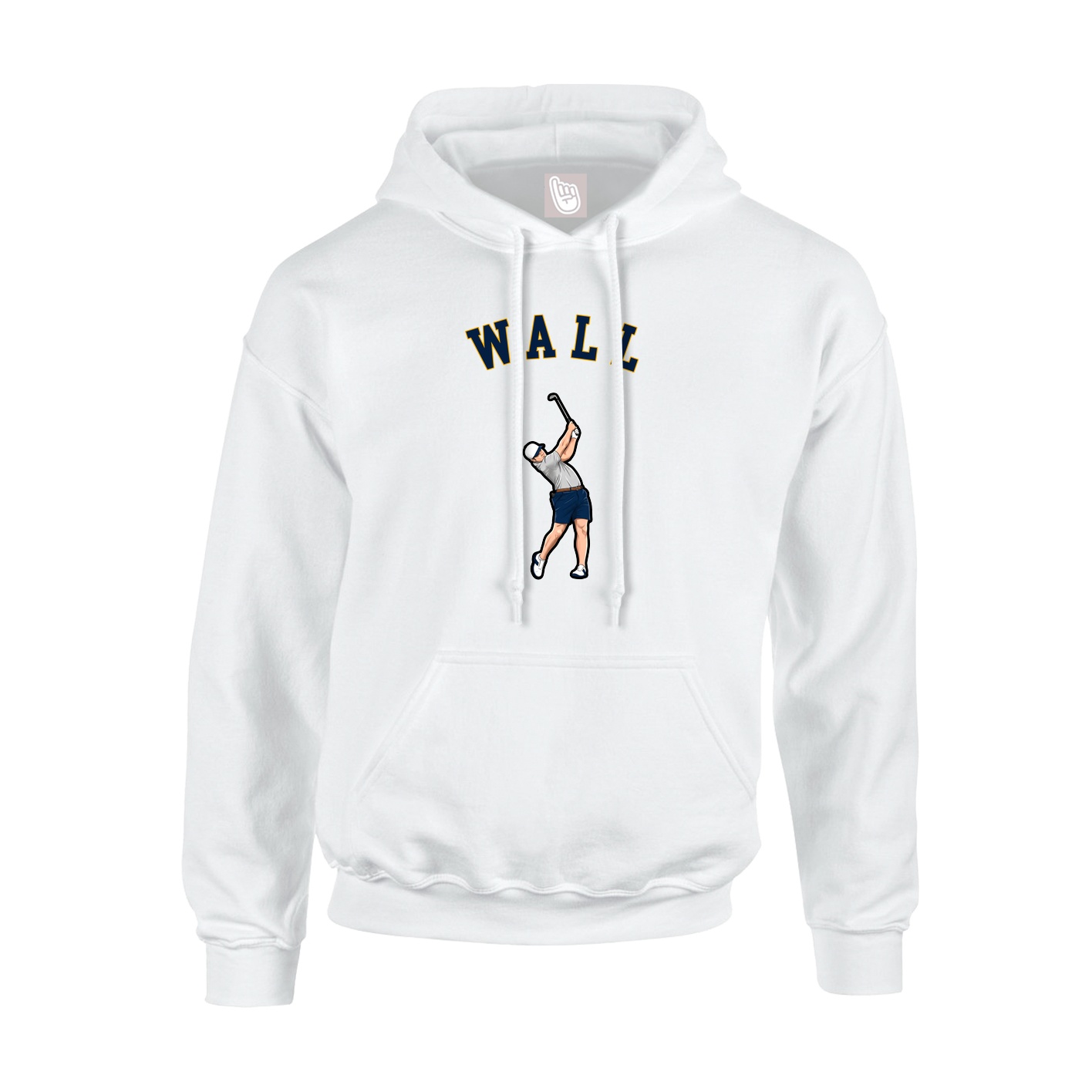 Hoodie — Shirsey Arch in White