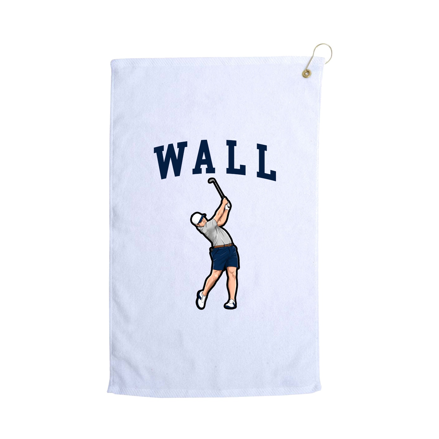 Golf Towel — Shirsey in White