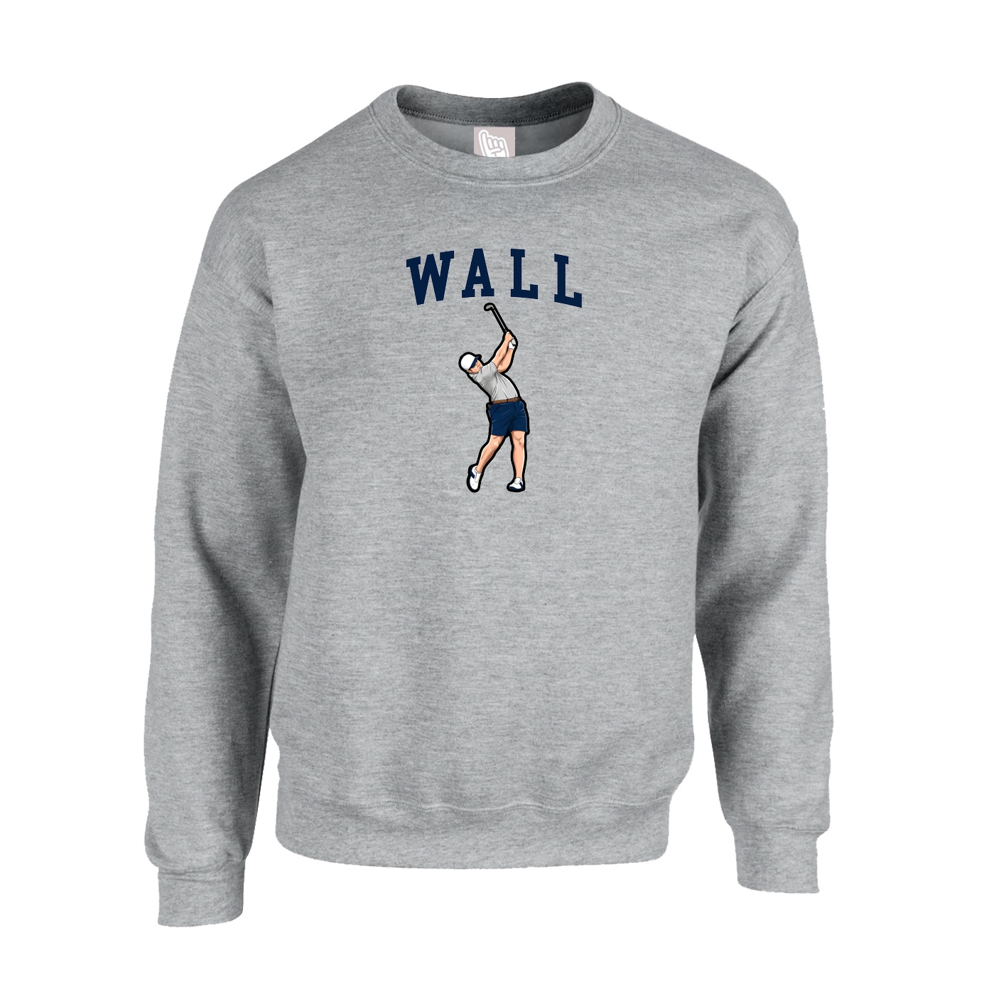 Fleece Crew — Shirsey in Grey