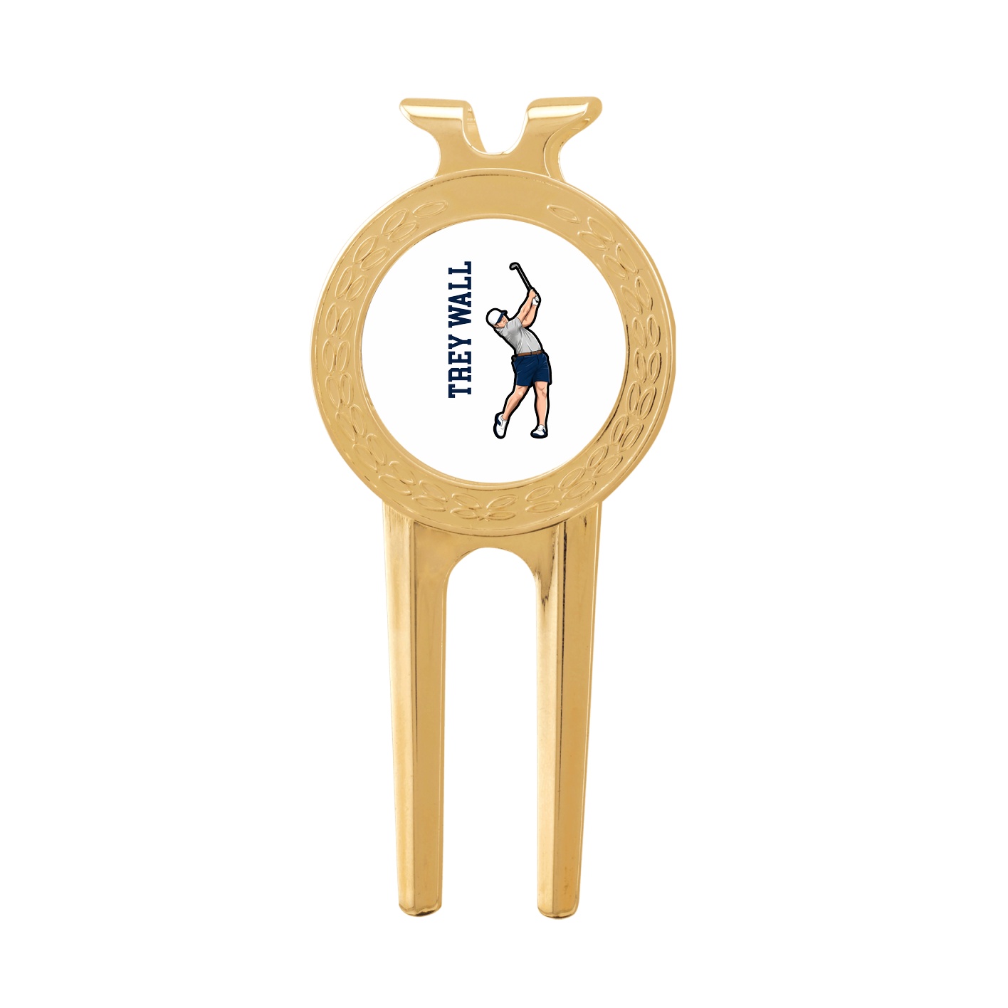 Divot Tool with Ball Marker — Name Vertical in Classic