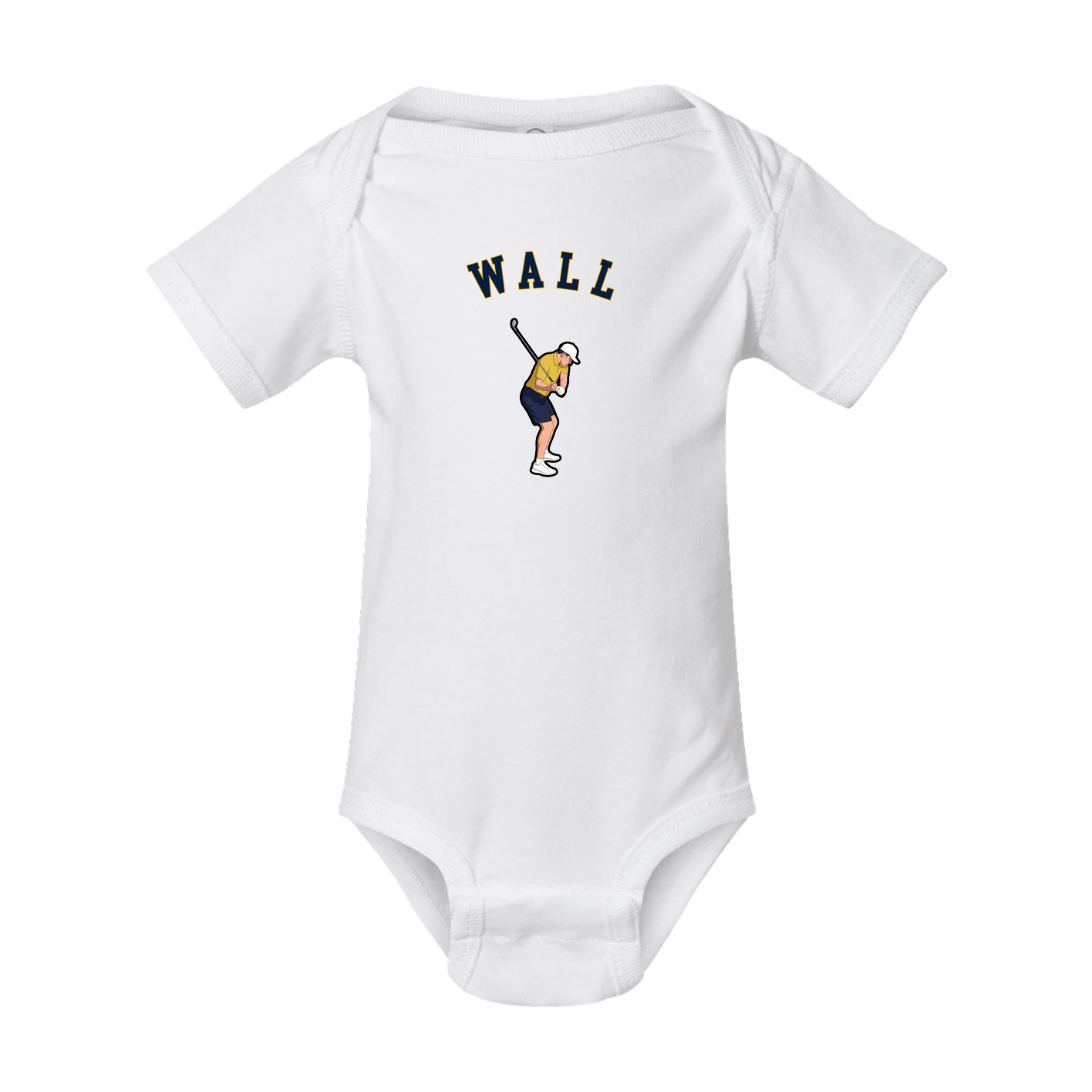 Baby Onesie — Shirsey Arch in White