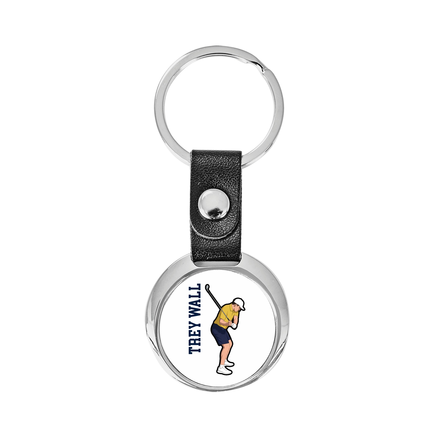 Key Chain — Name Vertical in Classic