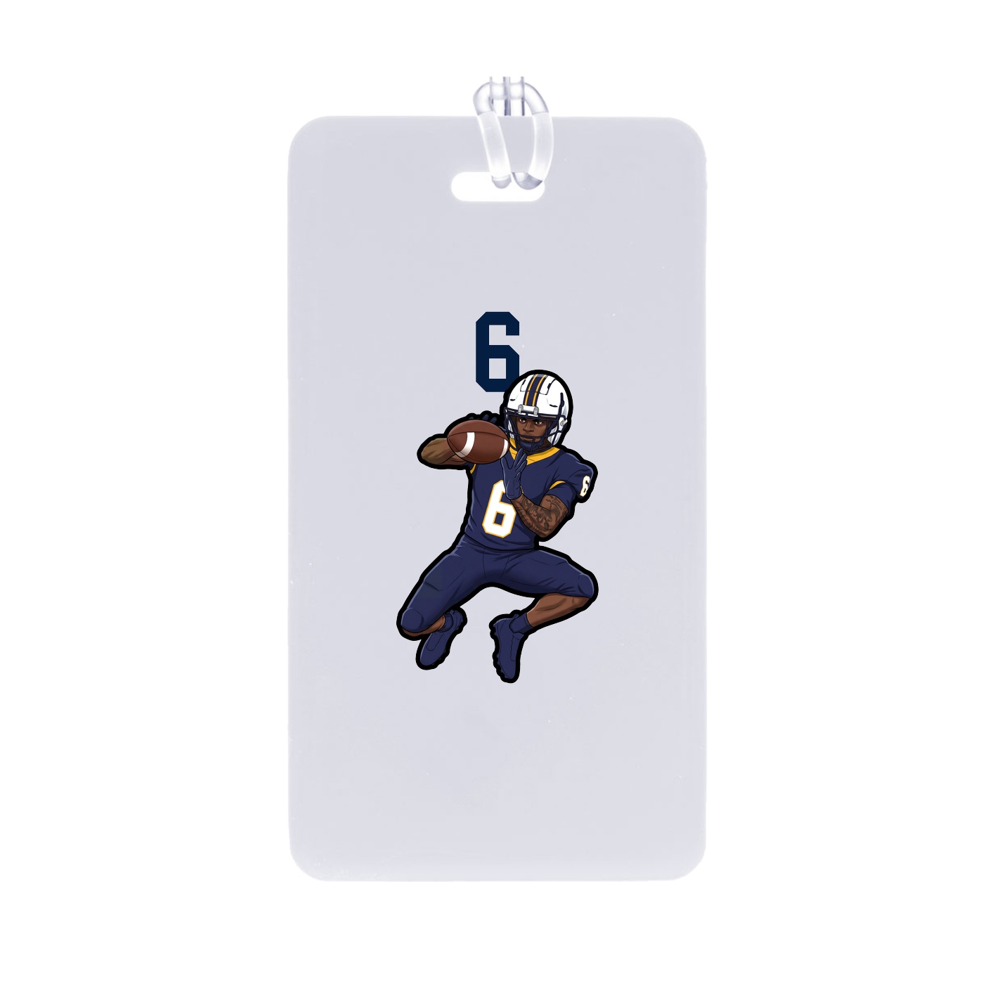 Bag Tag — Number Top in Classic