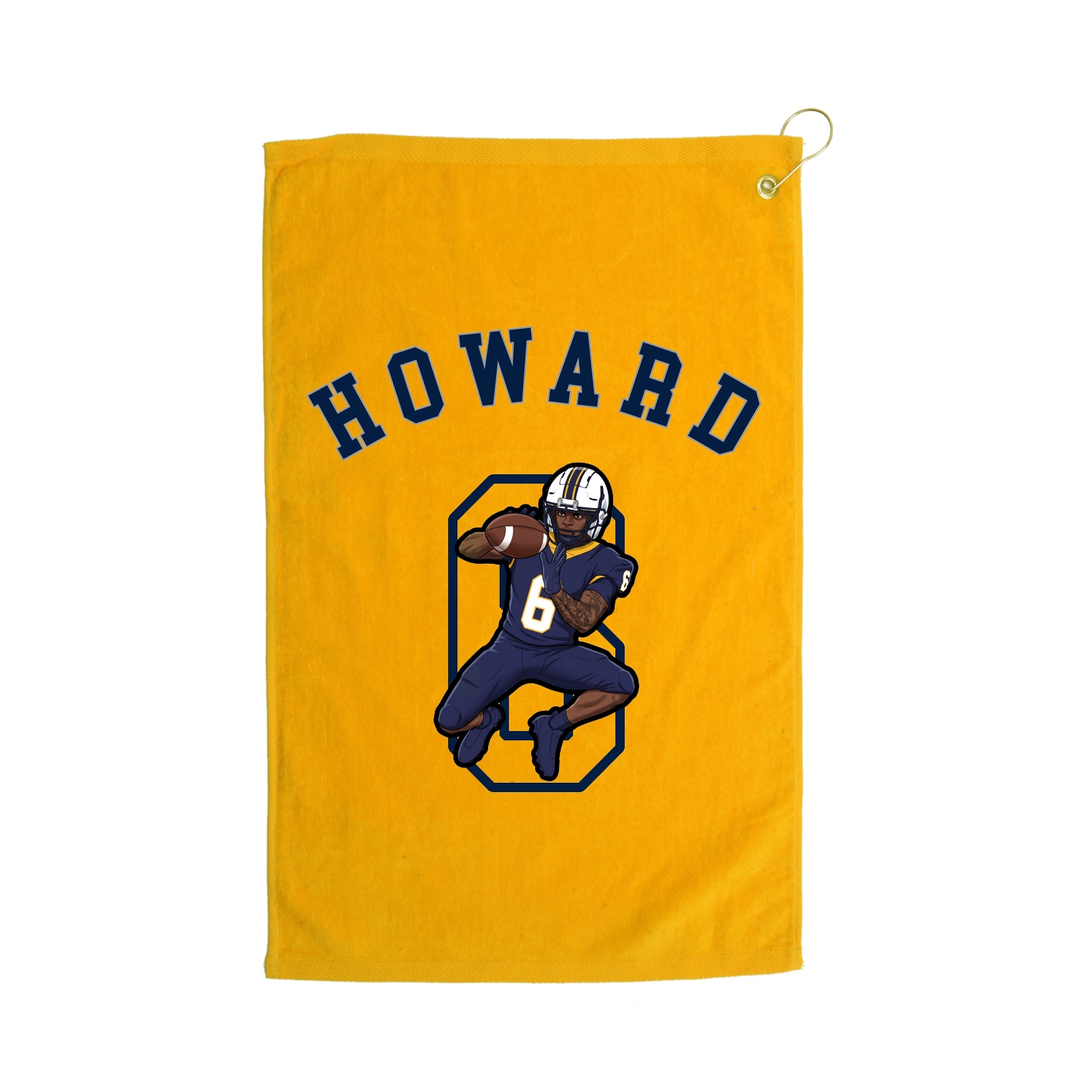 Golf Towel — Shirsey Arch in Gold