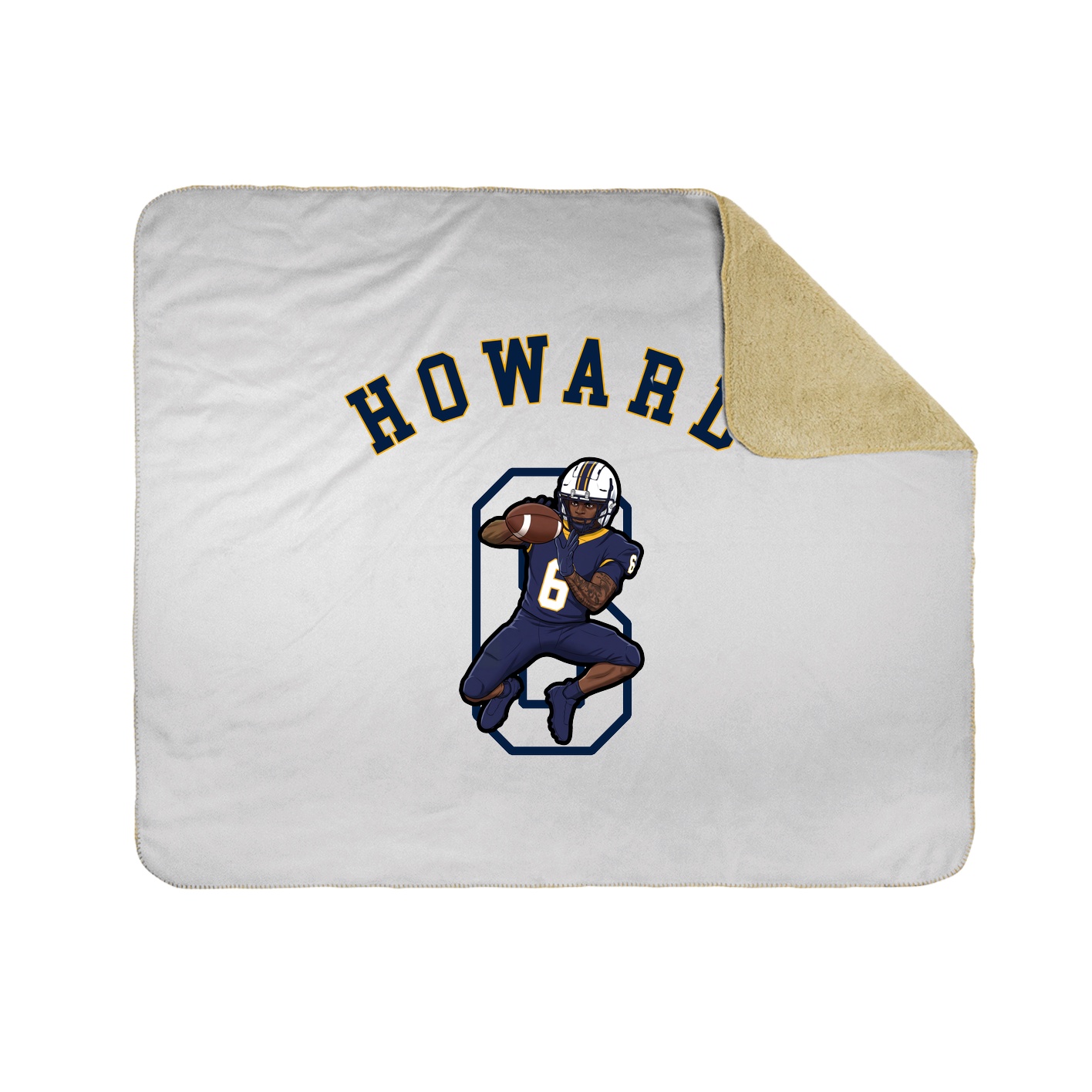 Throw Blanket — Shirsey Arch in White