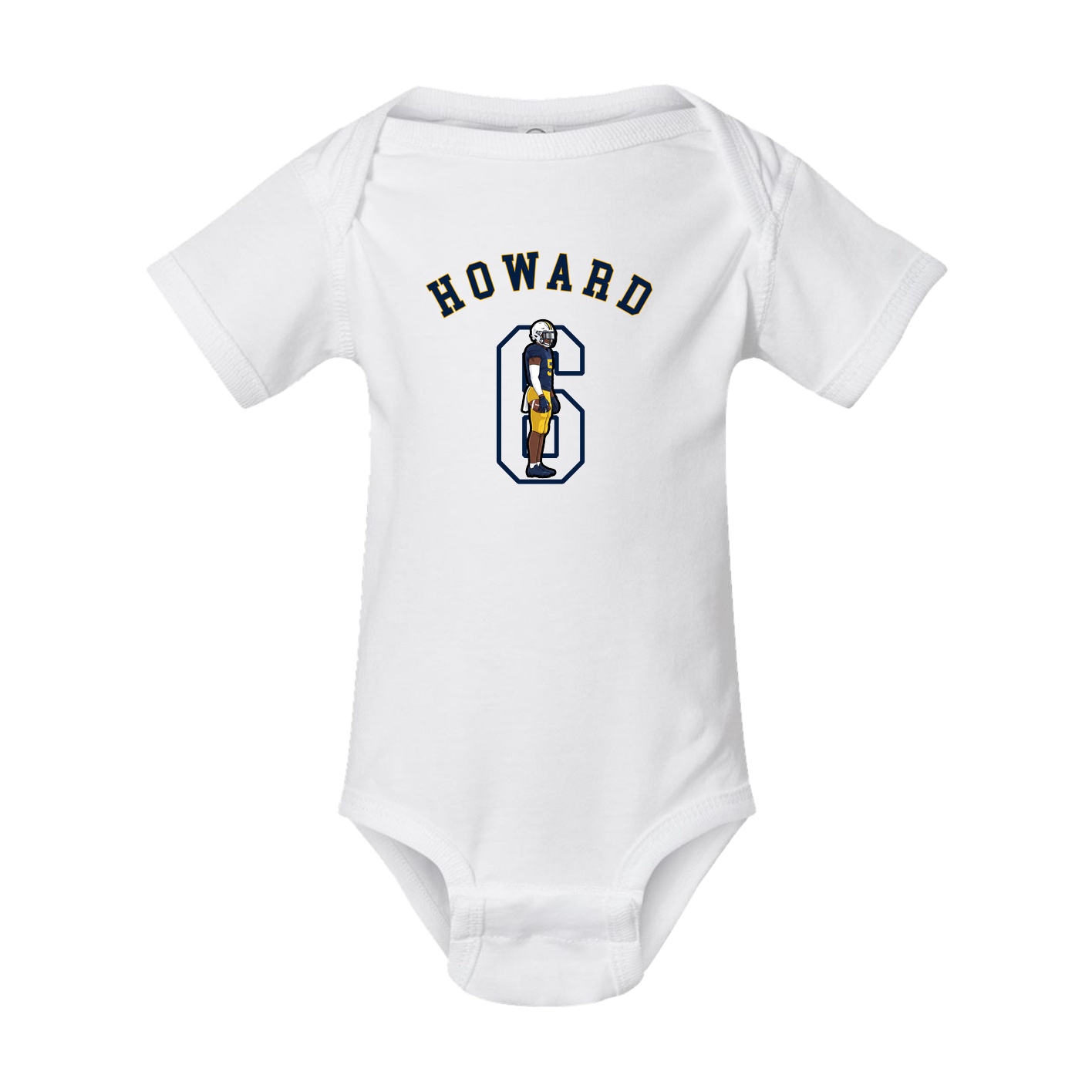 Baby Onesie — Shirsey Arch in White