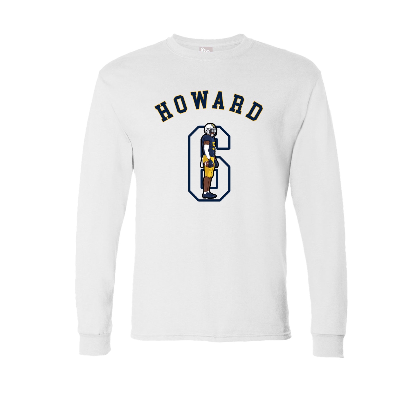 Long Sleeve Tee — Shirsey Arch in White