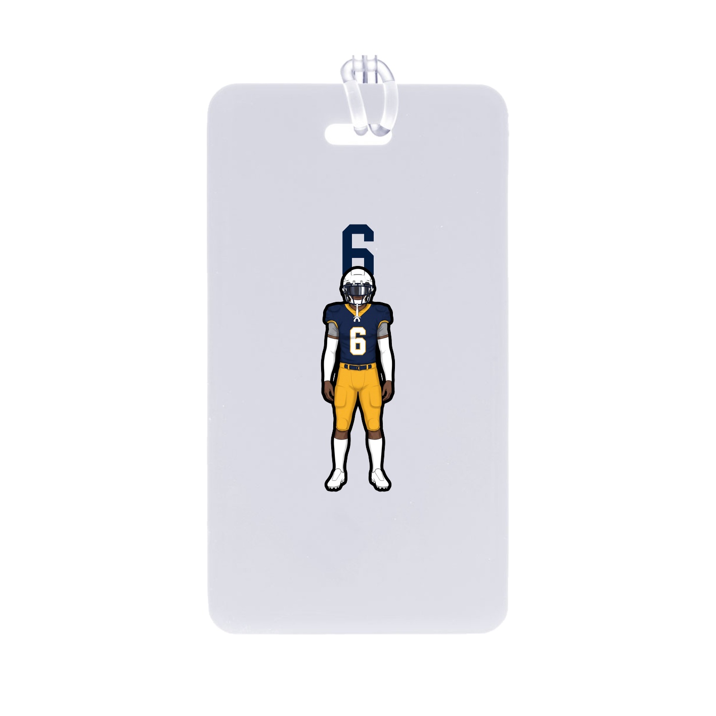 Bag Tag — Number Top in Classic