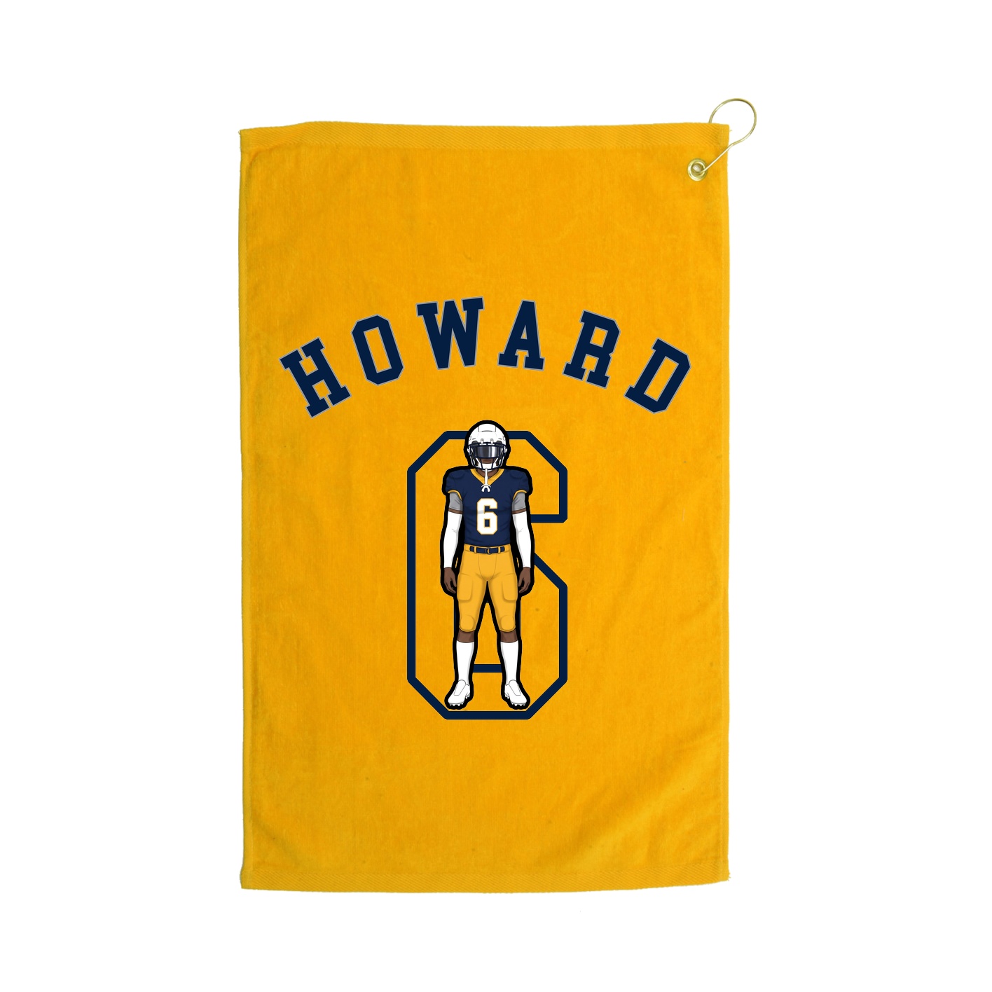 Golf Towel — Shirsey Arch in Gold