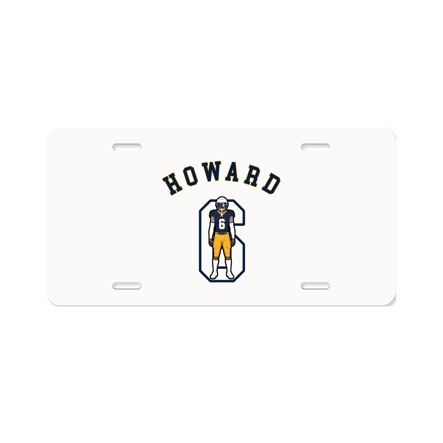 License Plate — Shirsey Arch in Classic