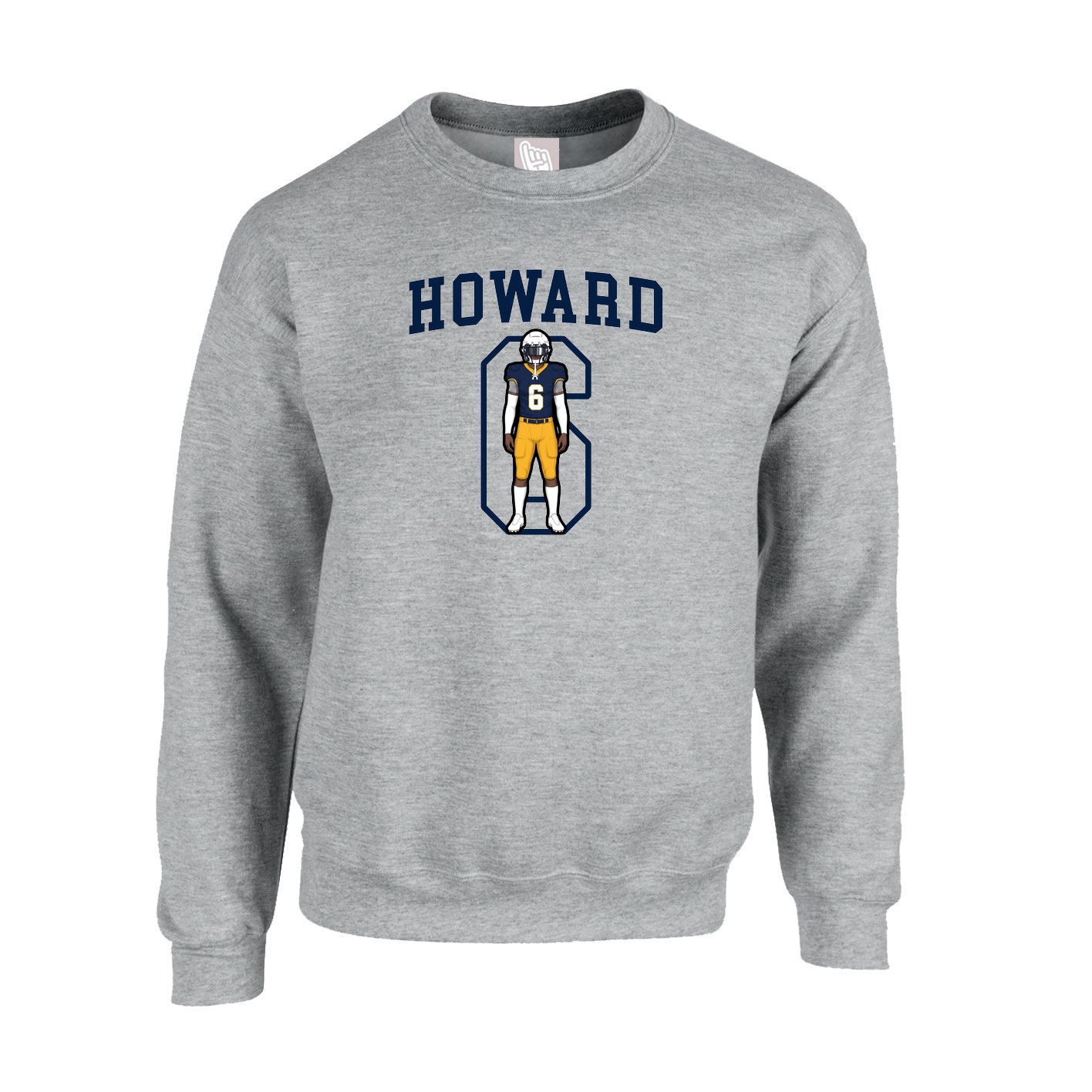 Fleece Crew — Shirsey in Grey