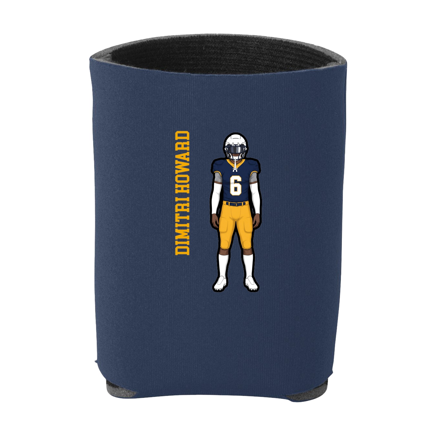 Can Holder — Name Vertical in Navy