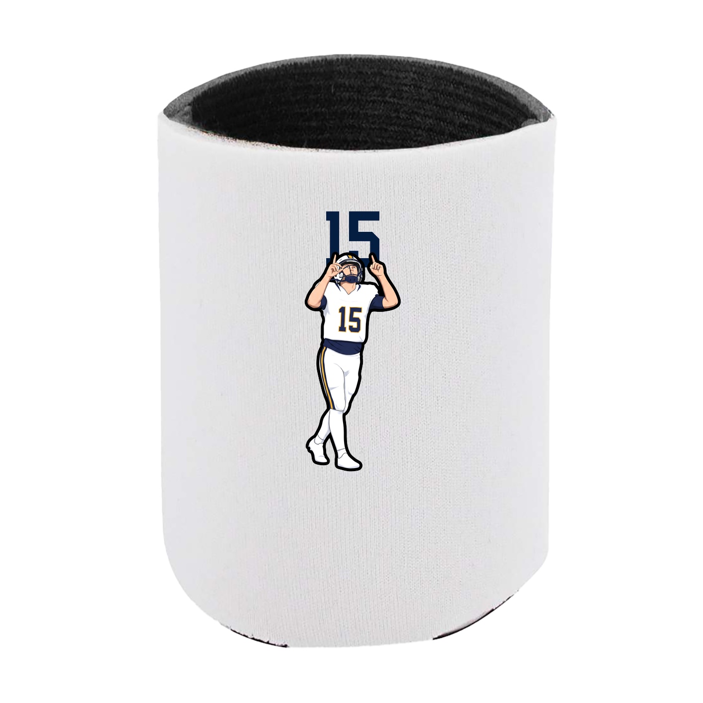 Can Holder — Number Top in White