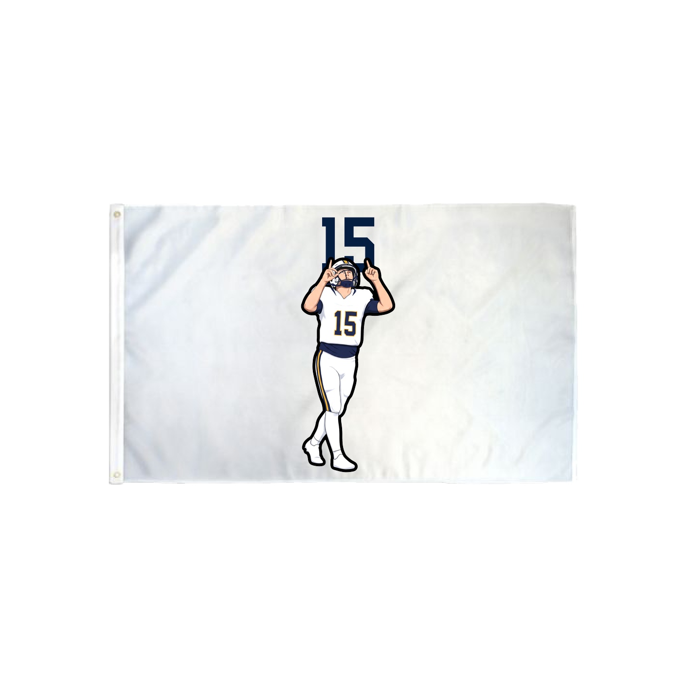 3x5 Flag — Number Top in Classic