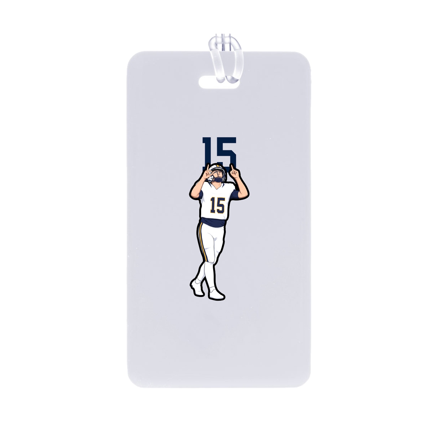 Bag Tag — Number Top in Classic