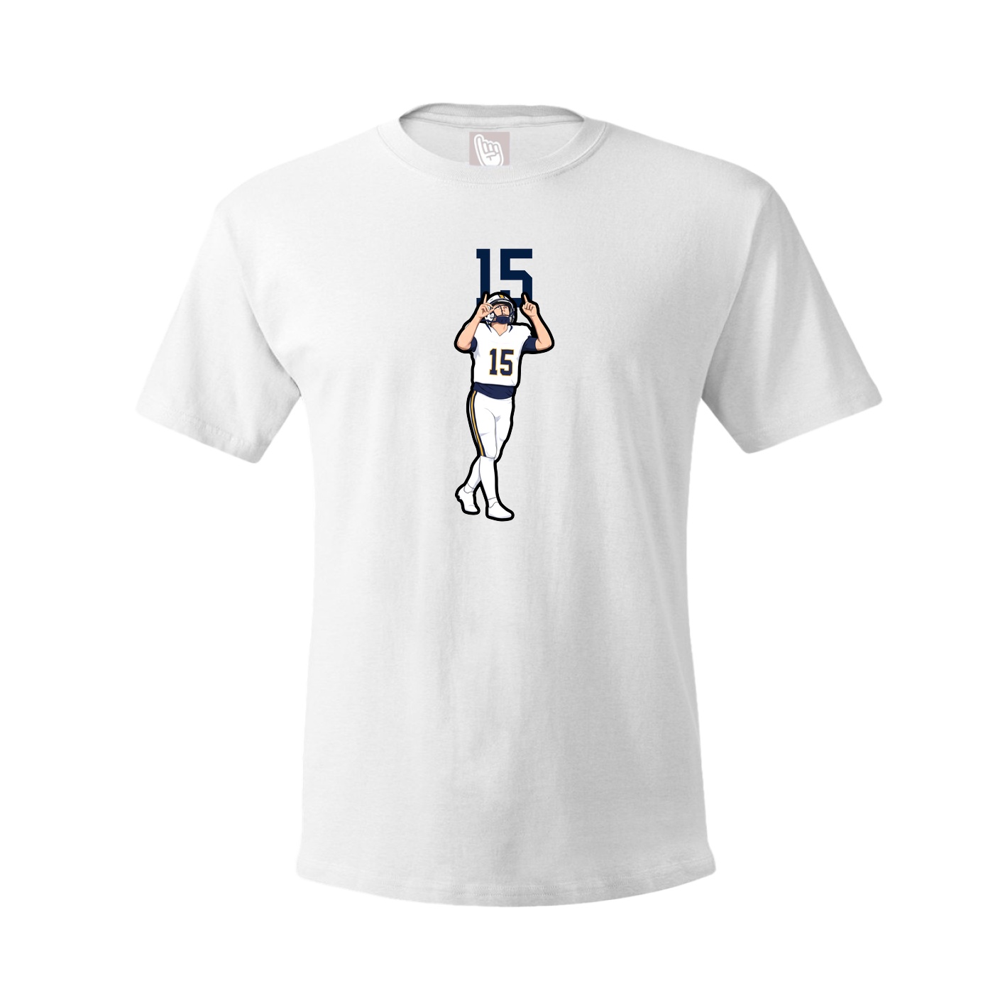 Tee — Number Top in White