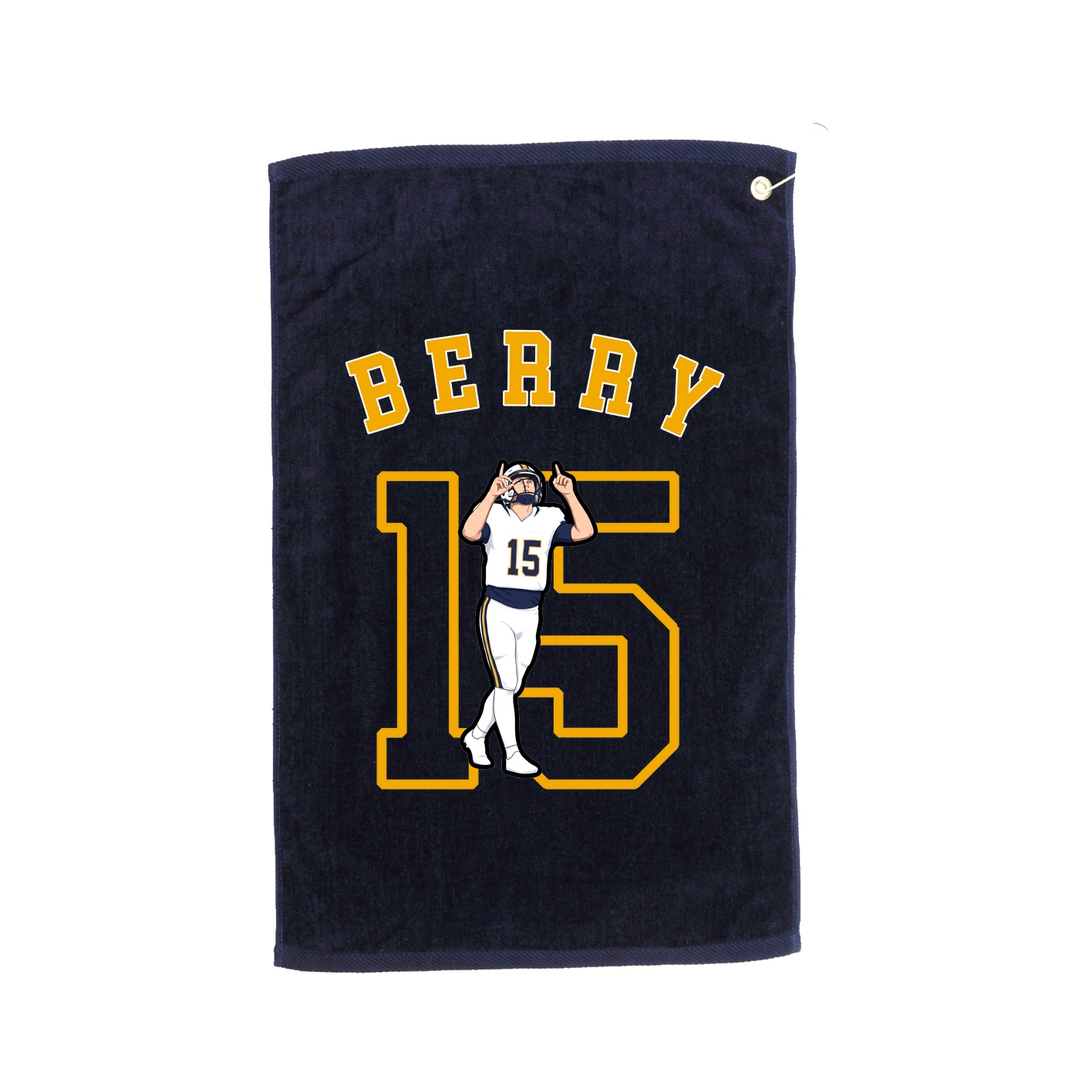 Golf Towel — Shirsey Arch in Navy