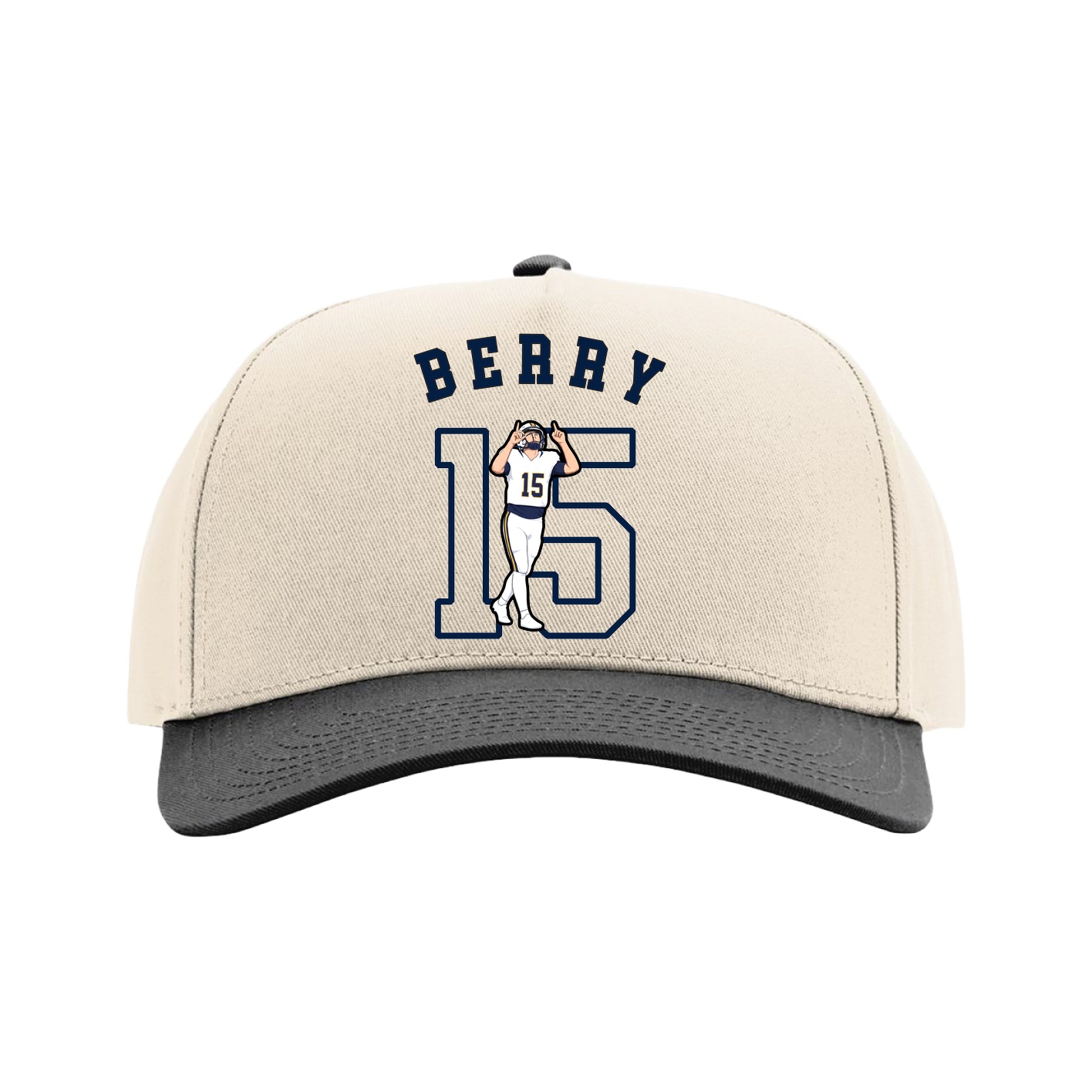 Full Fabric Five-Panel Champ Cap