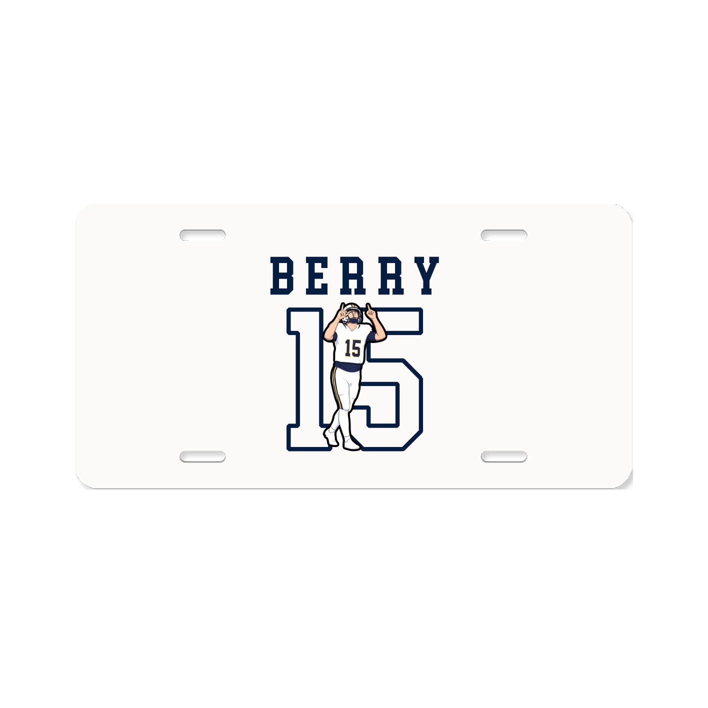 License Plate — Shirsey in Classic