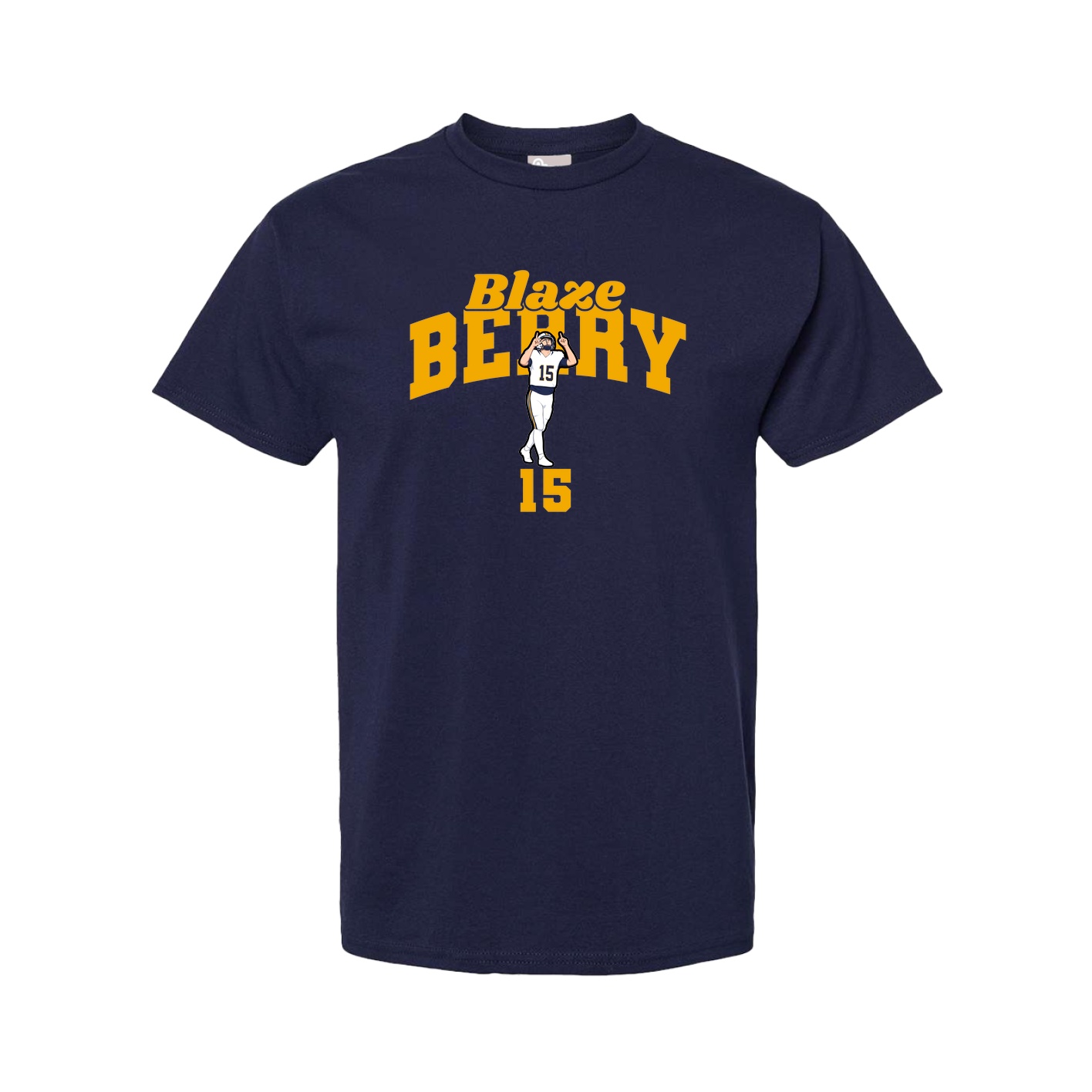 Tee — Signature Arch in Navy