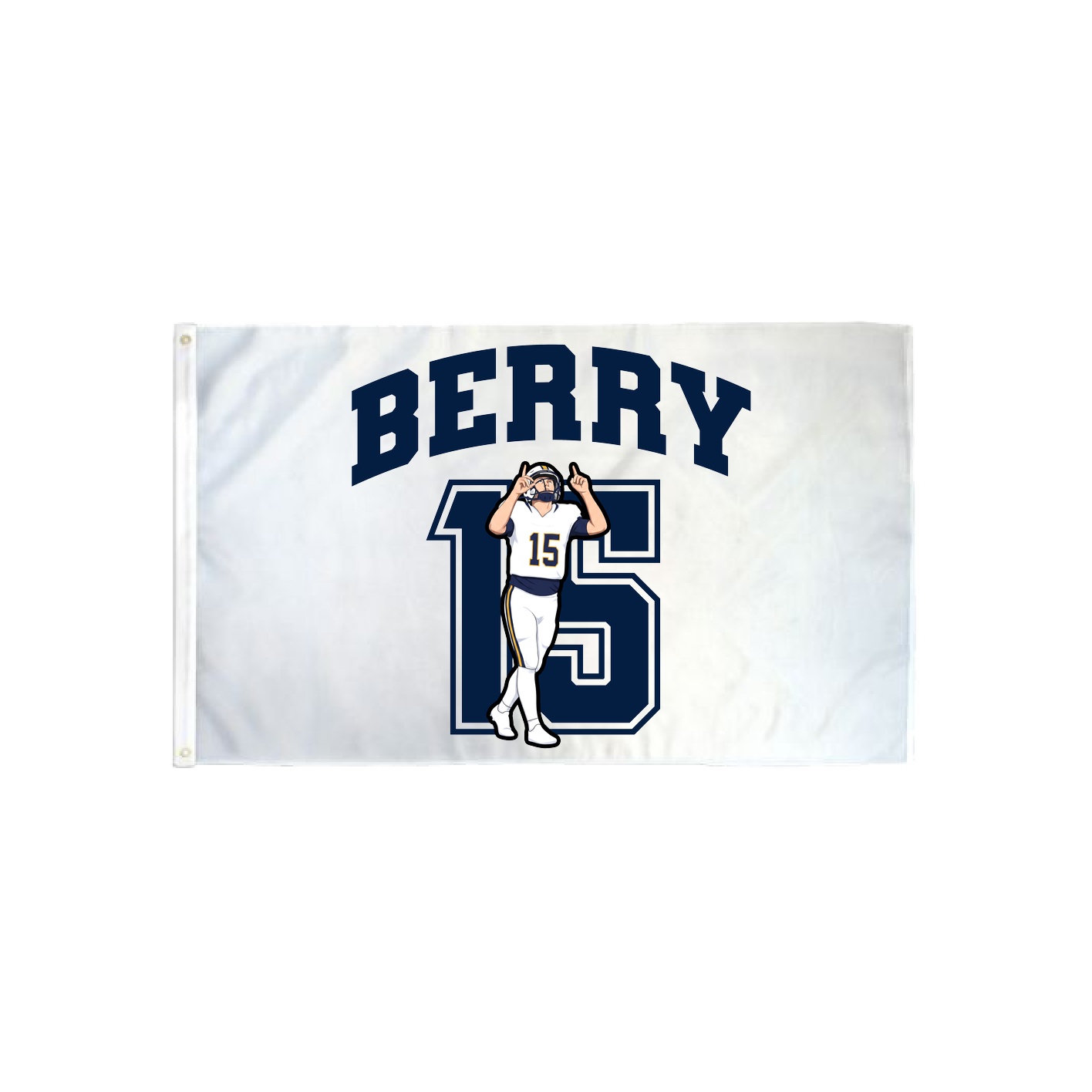 3x5 Flag — Number in Classic