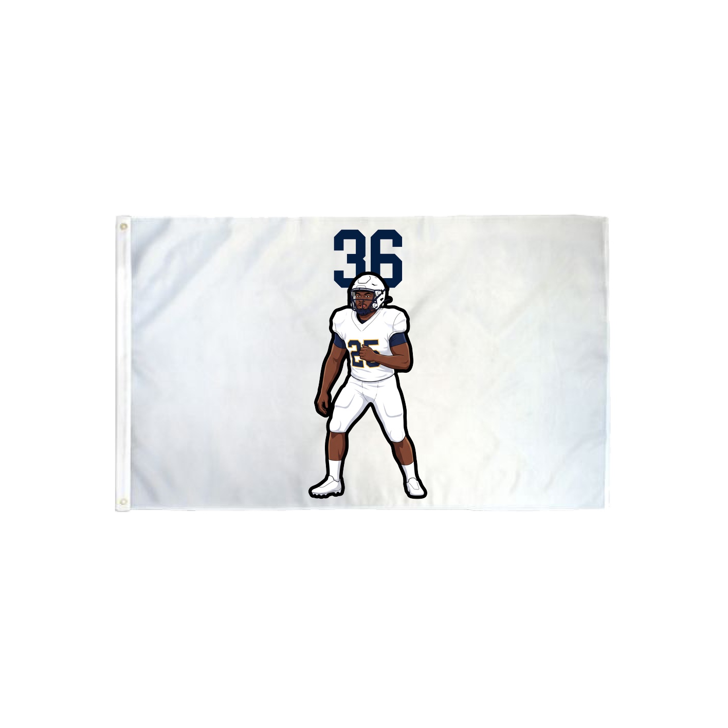 3x5 Flag — Number Top in Classic