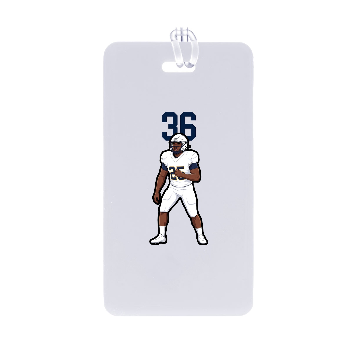 Bag Tag — Number Top in Classic
