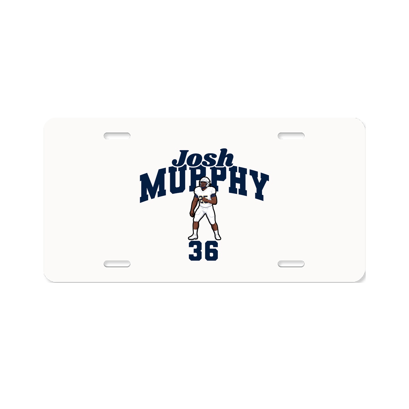 License Plate — Signature Arch in Classic