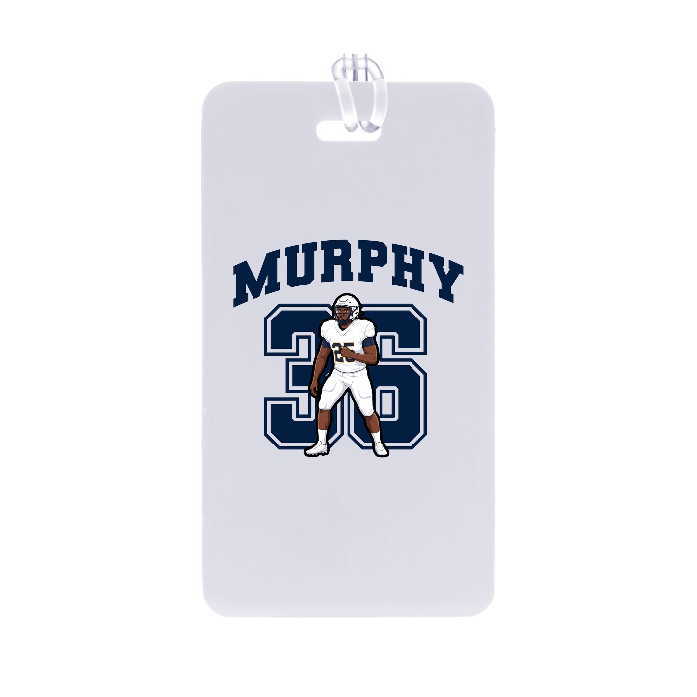 Bag Tag — Number in Classic