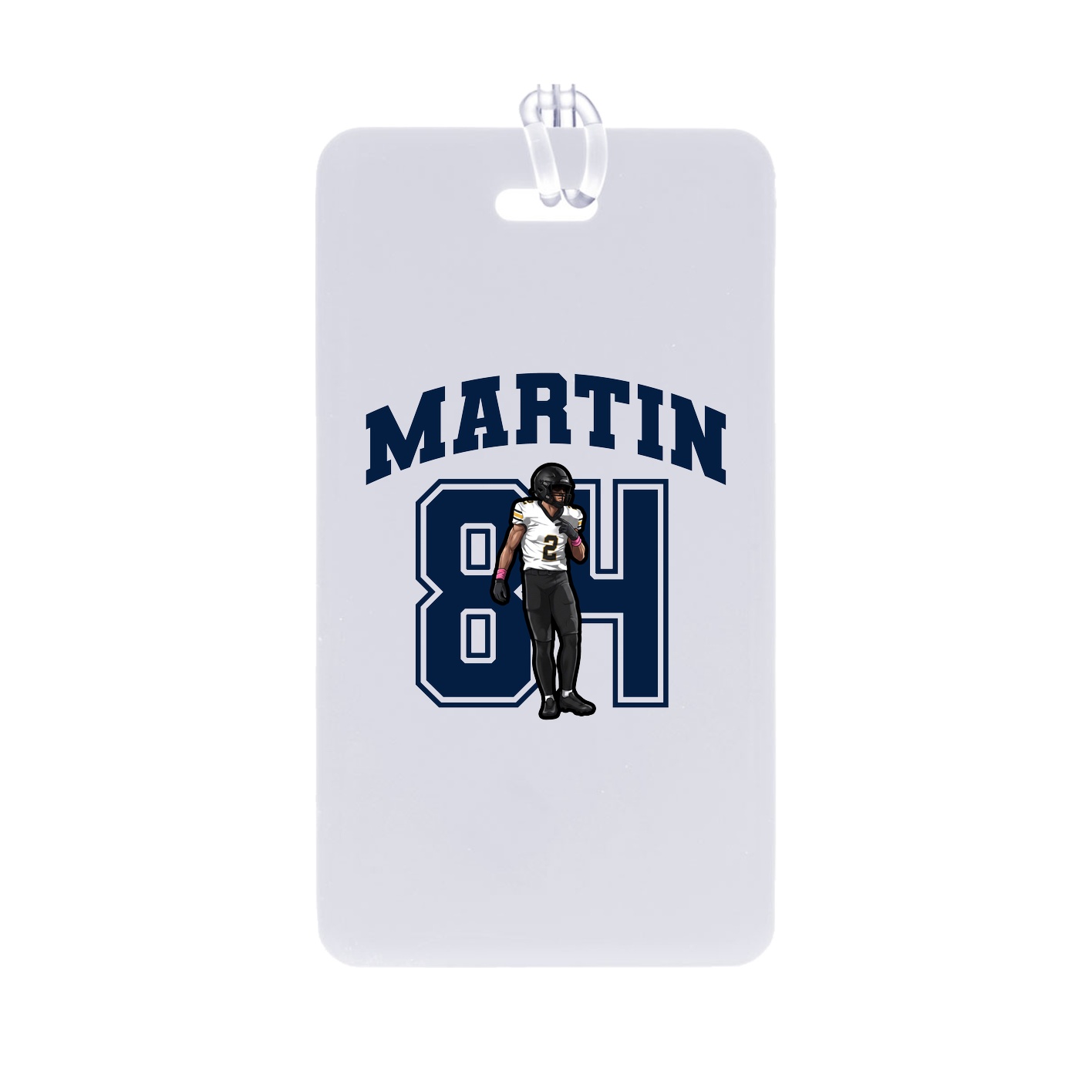 Bag Tag — Number in Classic