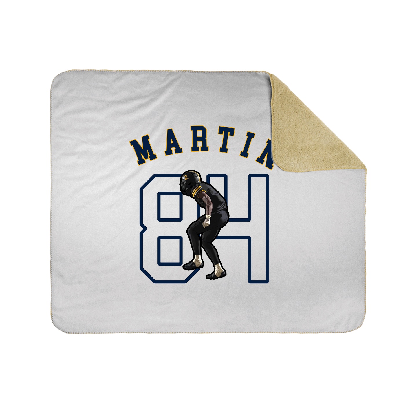 Throw Blanket — Shirsey Arch in White