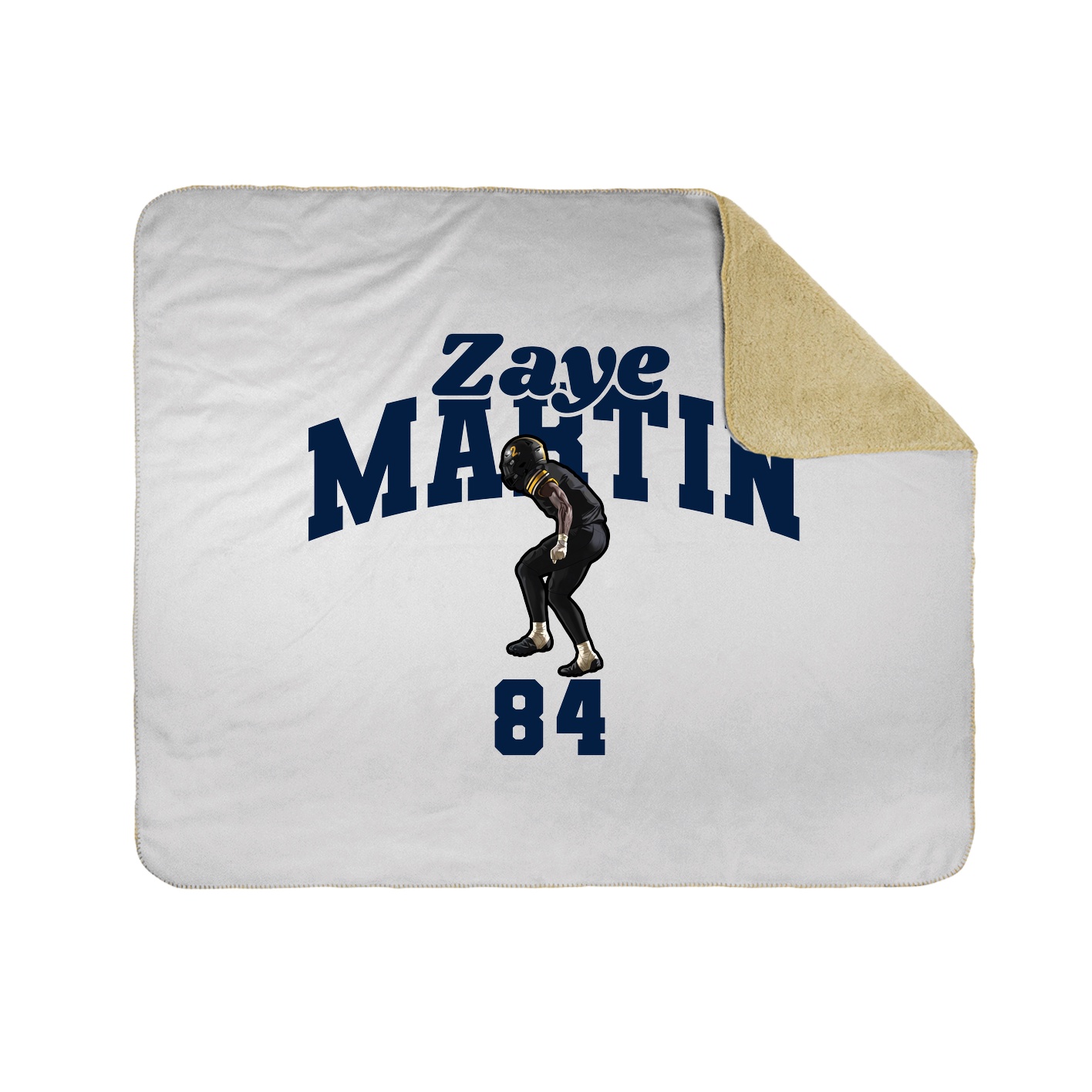 Throw Blanket — Signature Arch in White