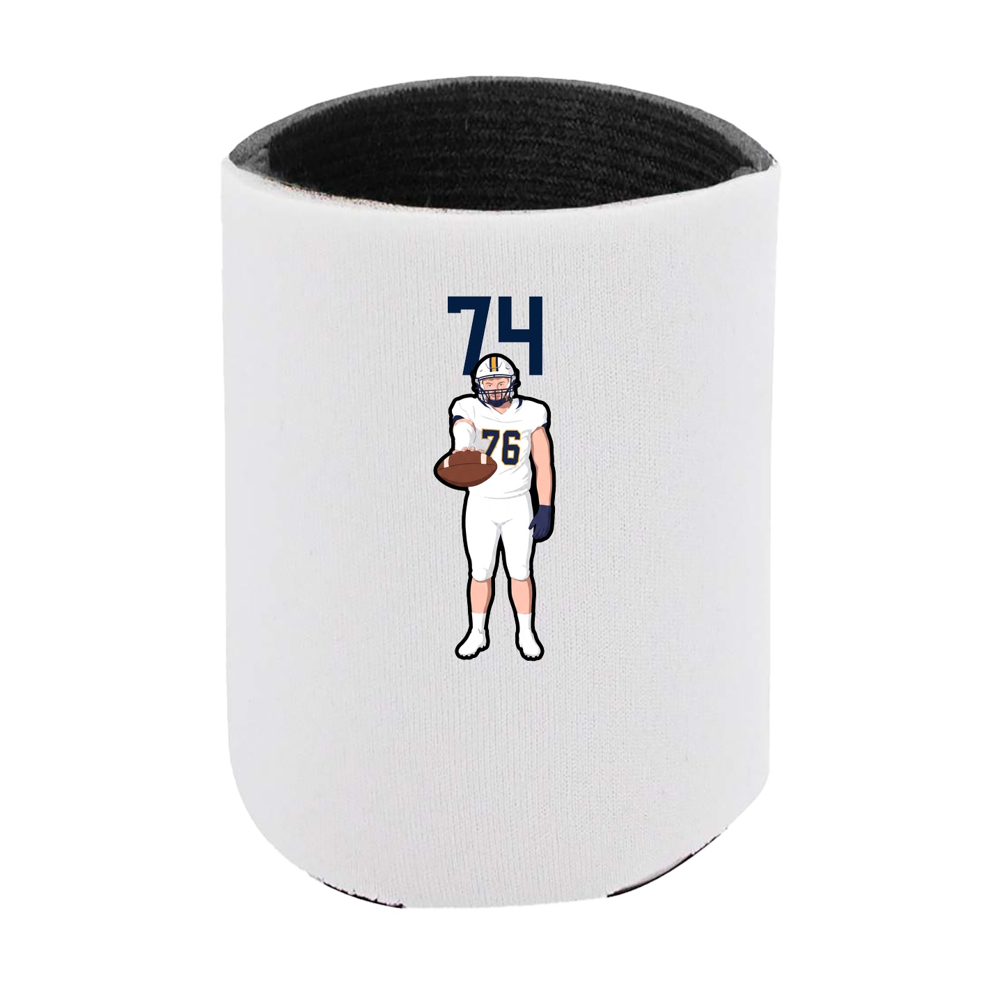 Can Holder — Number Top in White