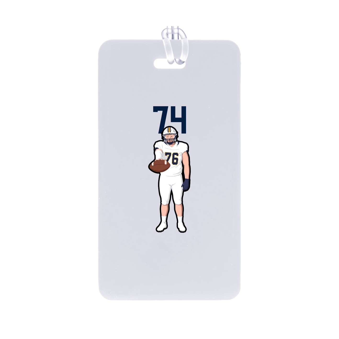 Bag Tag — Number Top in Classic