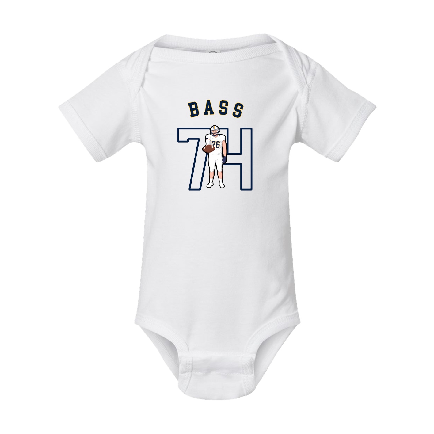 Baby Onesie — Shirsey Arch in White