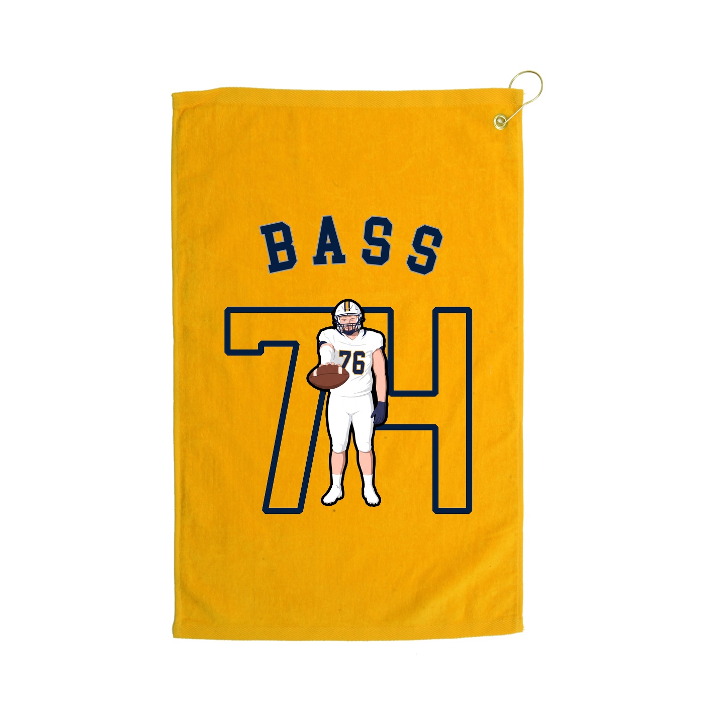 Golf Towel — Shirsey Arch in Gold