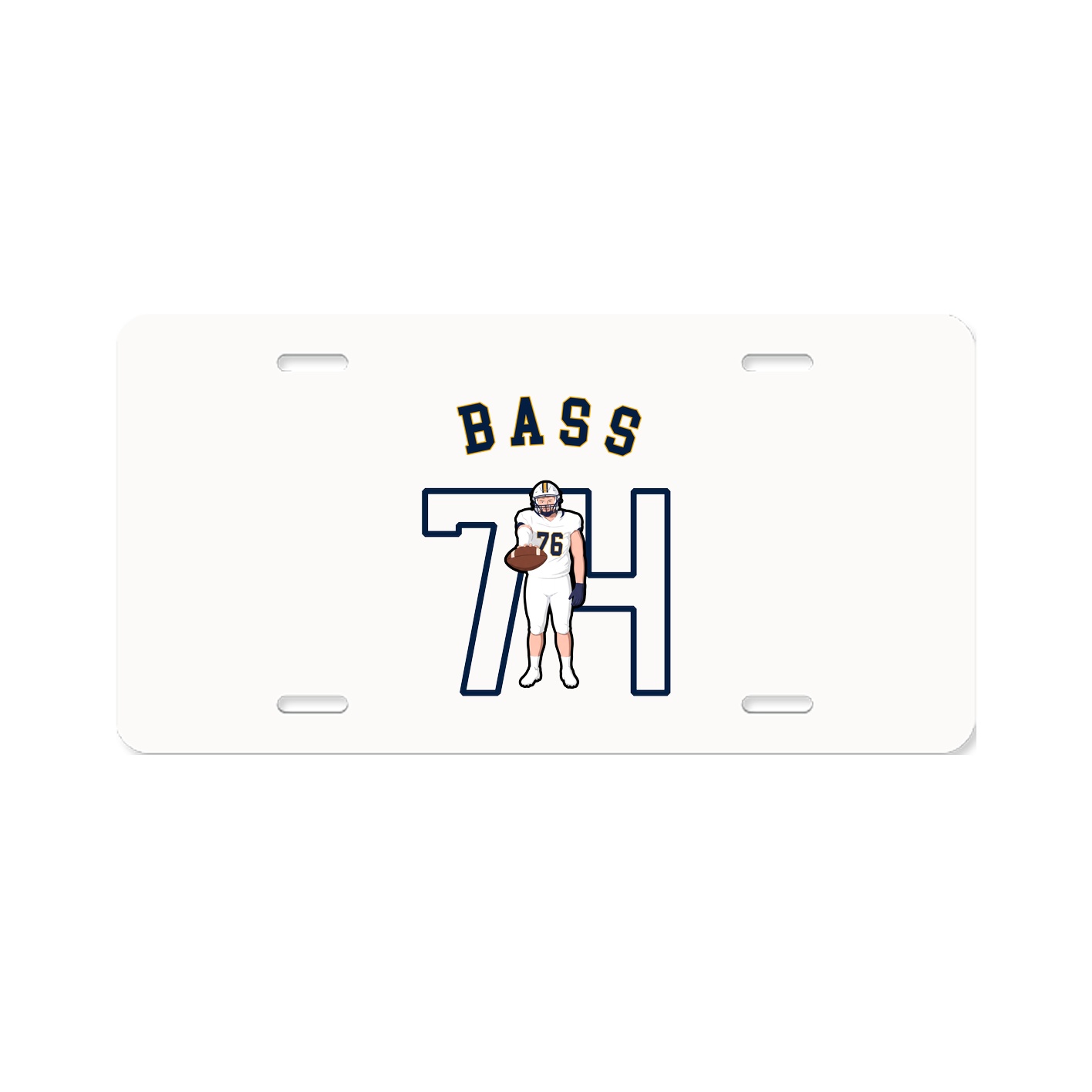 License Plate — Shirsey Arch in Classic