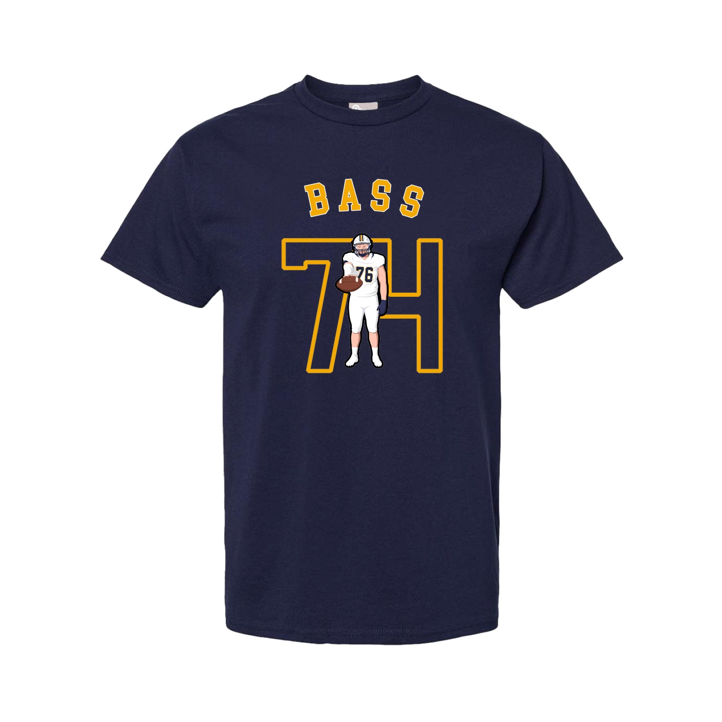 Youth Tee — Shirsey Arch in Navy
