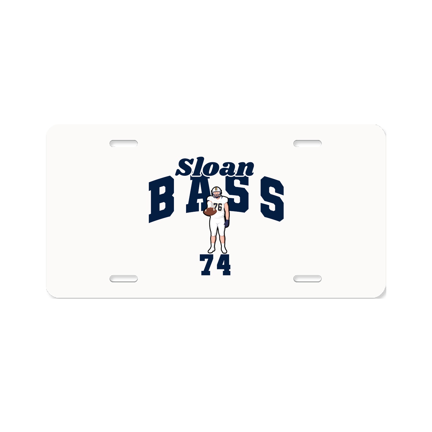 License Plate — Signature Arch in Classic